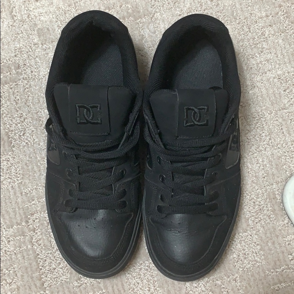 DC Pure Slim Black Shoes